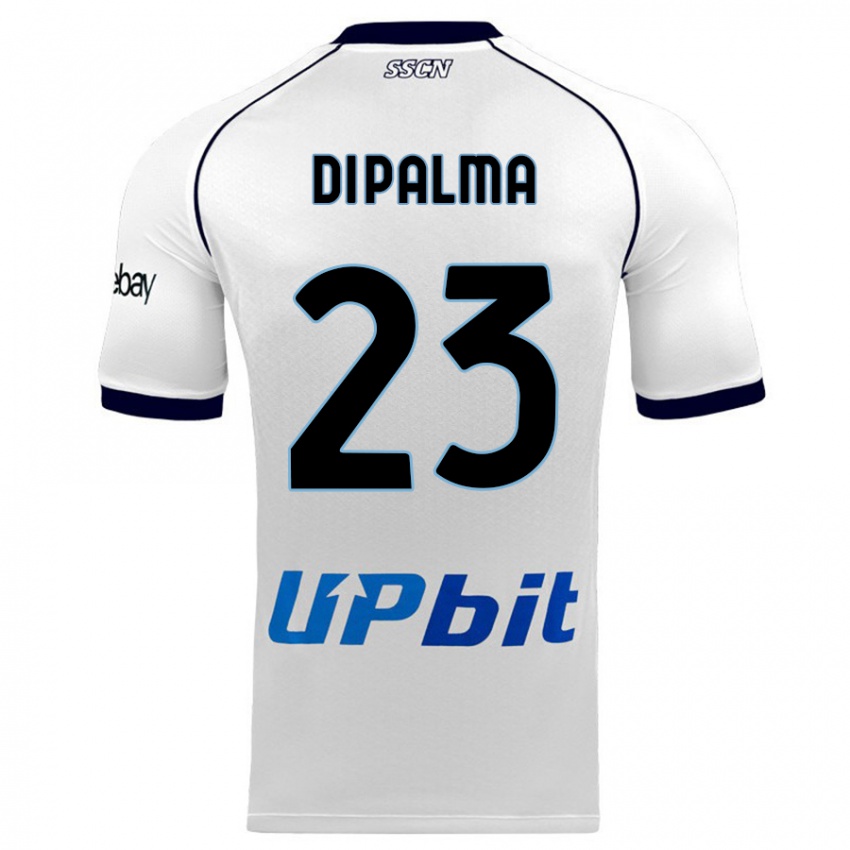 Børn Manuel Di Palma #23 Hvid Udebane Spillertrøjer 2023/24 Trøje T-Shirt