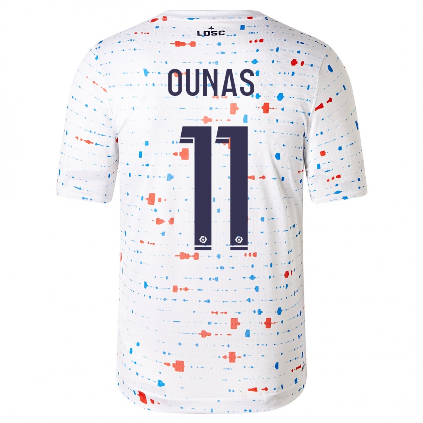 Børn Adam Ounas #11 Hvid Udebane Spillertrøjer 2023/24 Trøje T-Shirt