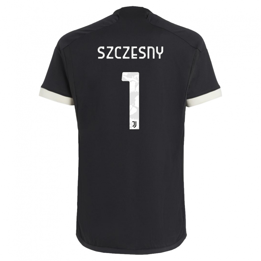 Børn Wojciech Szczesny #1 Sort Tredje Sæt Spillertrøjer 2023/24 Trøje T-Shirt