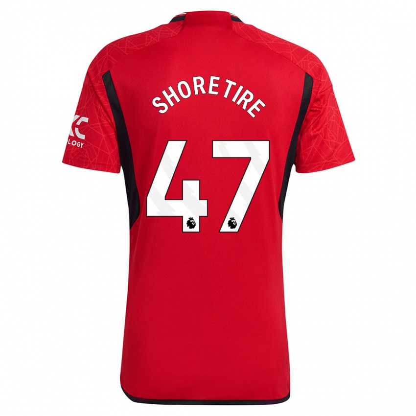Mænd Shola Shoretire #47 Rød Hjemmebane Spillertrøjer 2023/24 Trøje T-Shirt