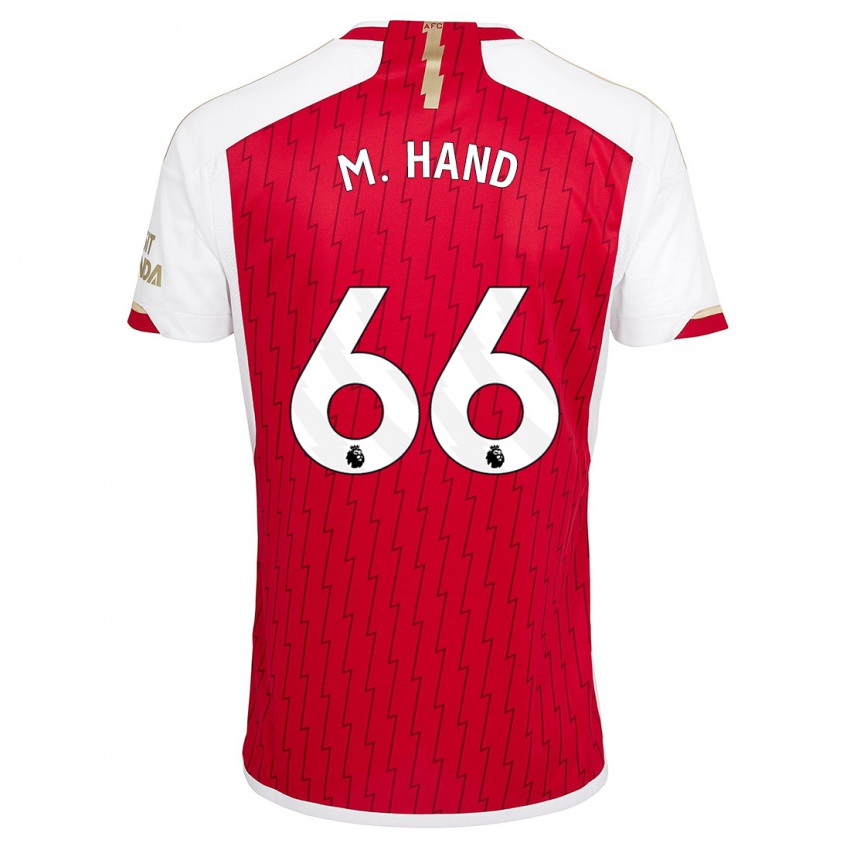 Mænd Ismail Oulad M'hand #66 Rød Hjemmebane Spillertrøjer 2023/24 Trøje T-Shirt