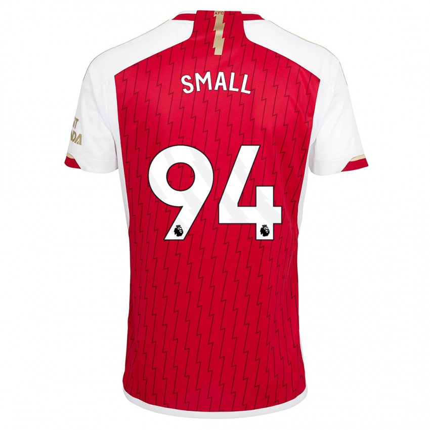 Mænd Coby Small #94 Rød Hjemmebane Spillertrøjer 2023/24 Trøje T-Shirt