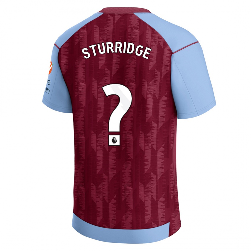Mænd Dj Campton Sturridge #0 Klaret Blå Hjemmebane Spillertrøjer 2023/24 Trøje T-Shirt