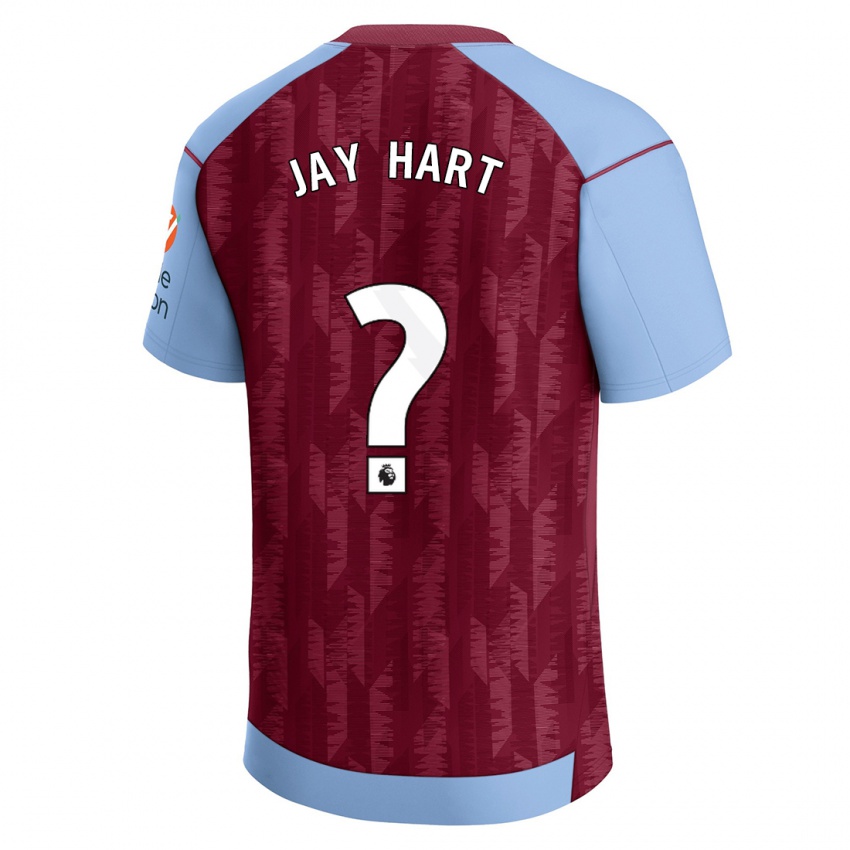 Mænd Taylor Jay Hart #0 Klaret Blå Hjemmebane Spillertrøjer 2023/24 Trøje T-Shirt
