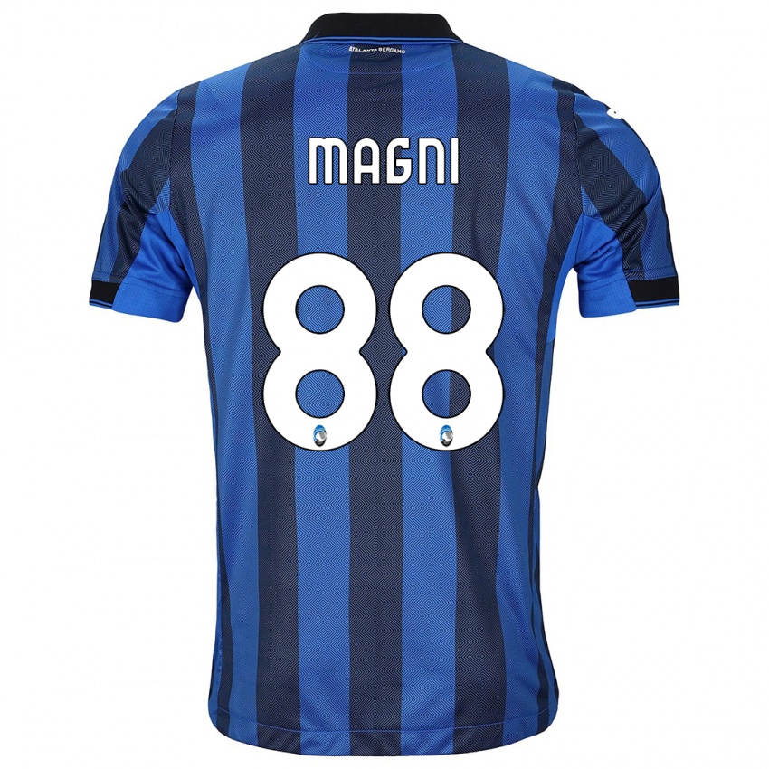 Mænd Gloria Magni #88 Sort Blå Hjemmebane Spillertrøjer 2023/24 Trøje T-Shirt