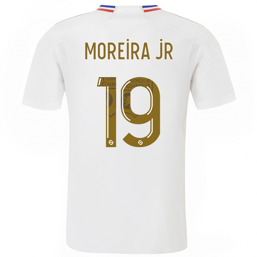 Mænd Diego Moreira #0 Hvid Hjemmebane Spillertrøjer 2023/24 Trøje T-Shirt
