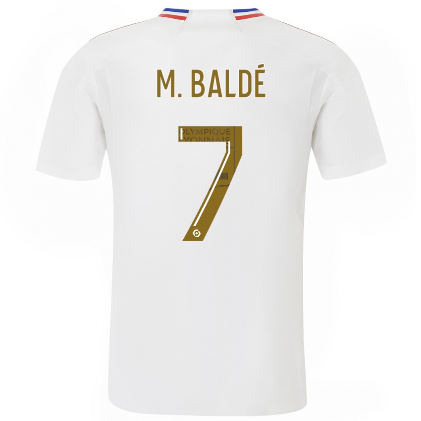 Mænd Mama Baldé #7 Hvid Hjemmebane Spillertrøjer 2023/24 Trøje T-Shirt