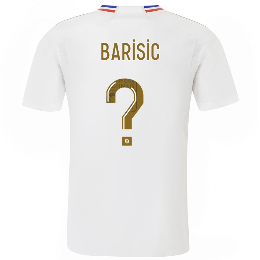 Mænd Teo Barisic #0 Hvid Hjemmebane Spillertrøjer 2023/24 Trøje T-Shirt
