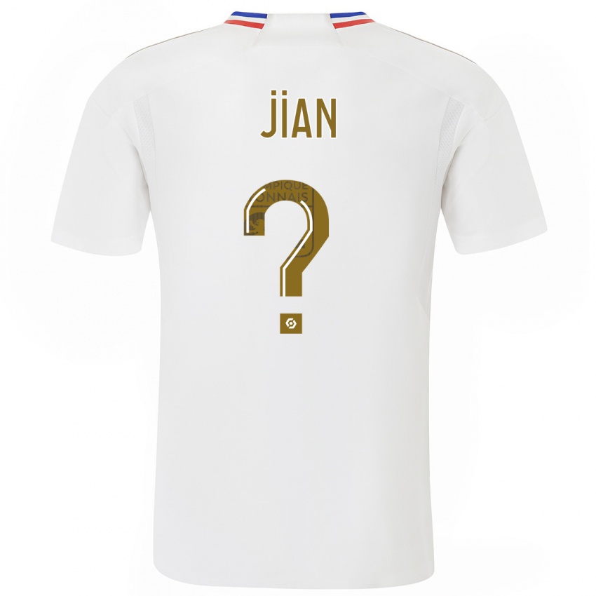 Mænd Tao Jian #0 Hvid Hjemmebane Spillertrøjer 2023/24 Trøje T-Shirt