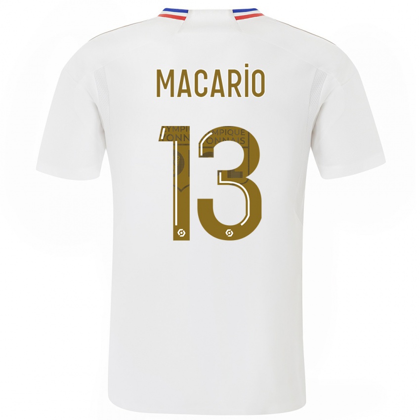 Mænd Catarina Macario #13 Hvid Hjemmebane Spillertrøjer 2023/24 Trøje T-Shirt