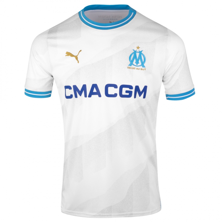 Mænd Pape Gueye #22 Hvid Hjemmebane Spillertrøjer 2023/24 Trøje T-Shirt