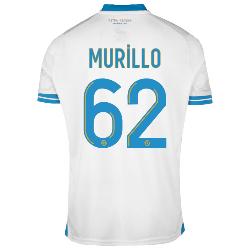 Mænd Amir Murillo #62 Hvid Hjemmebane Spillertrøjer 2023/24 Trøje T-Shirt