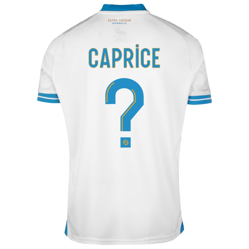 Mænd Amay Caprice #0 Hvid Hjemmebane Spillertrøjer 2023/24 Trøje T-Shirt