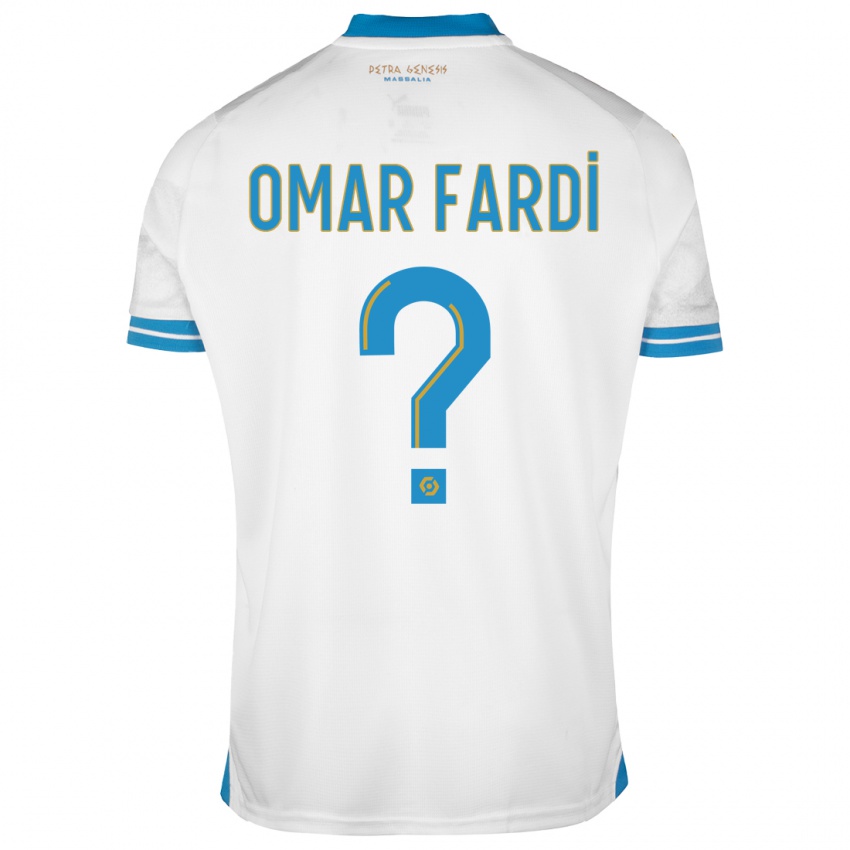 Mænd El Omar Fardi #0 Hvid Hjemmebane Spillertrøjer 2023/24 Trøje T-Shirt