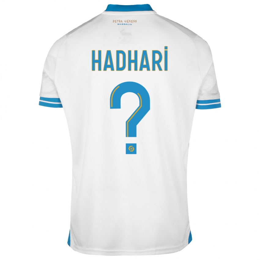 Mænd Ibtoihi Hadhari #0 Hvid Hjemmebane Spillertrøjer 2023/24 Trøje T-Shirt