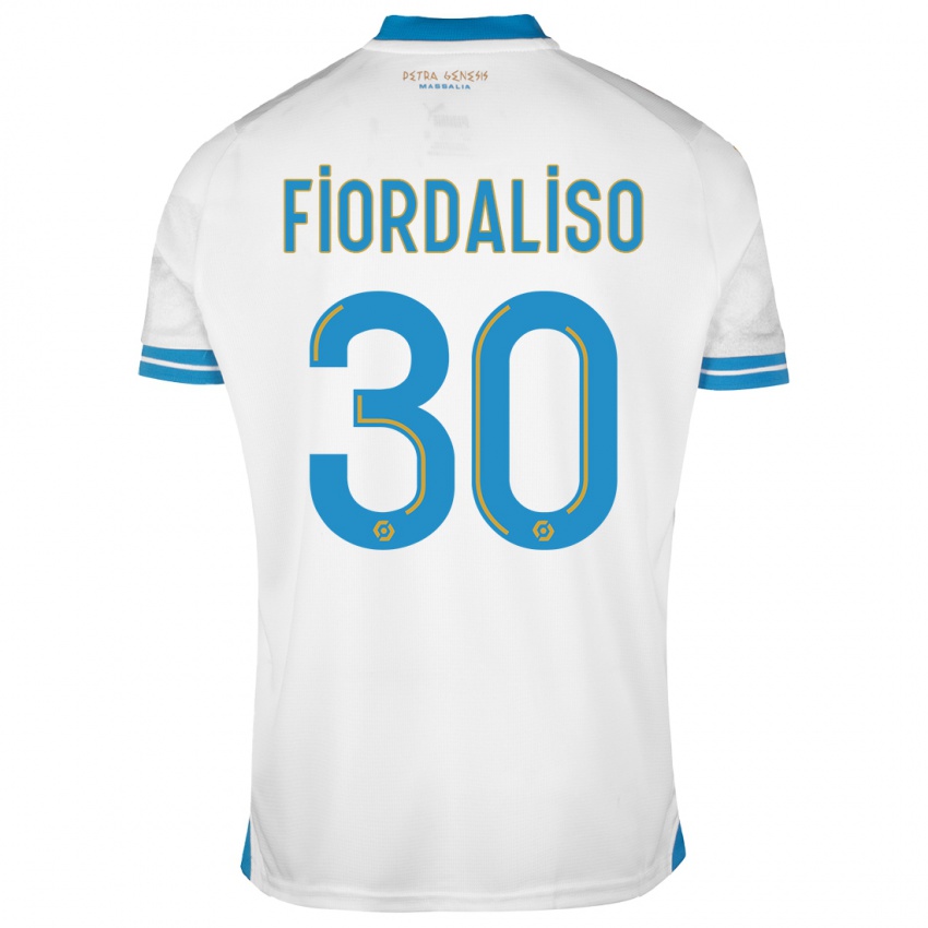 Mænd Thelma Fiordaliso #30 Hvid Hjemmebane Spillertrøjer 2023/24 Trøje T-Shirt