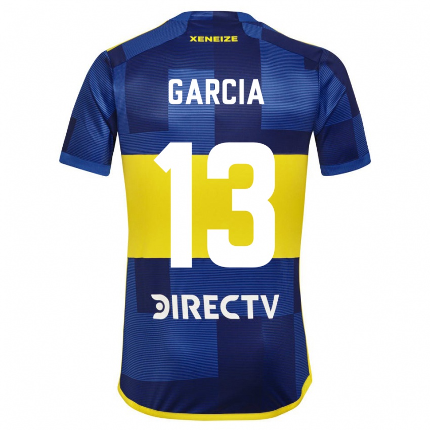 Mænd Javier Garcia #13 Mørkeblå Gul Hjemmebane Spillertrøjer 2023/24 Trøje T-Shirt