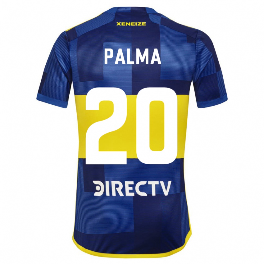 Mænd Lucas Palma #20 Mørkeblå Gul Hjemmebane Spillertrøjer 2023/24 Trøje T-Shirt