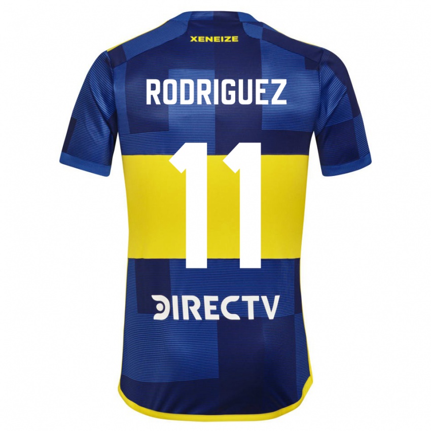 Mænd Yamila Rodriguez #11 Mørkeblå Gul Hjemmebane Spillertrøjer 2023/24 Trøje T-Shirt