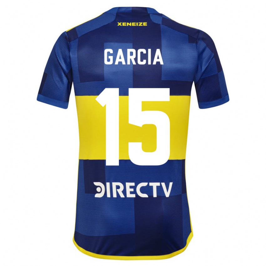 Mænd Ramiro Garcia #15 Mørkeblå Gul Hjemmebane Spillertrøjer 2023/24 Trøje T-Shirt