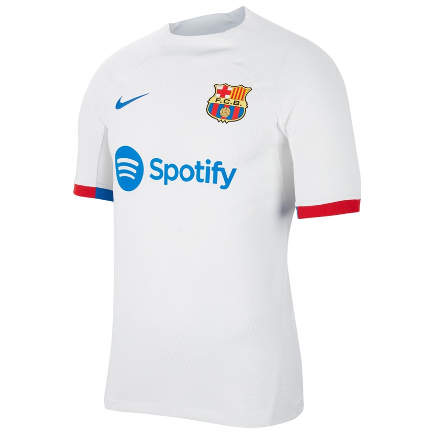 Mænd Josep Cerda #0 Hvid Udebane Spillertrøjer 2023/24 Trøje T-Shirt