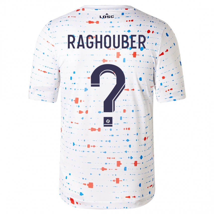 Mænd Ugo Raghouber #0 Hvid Udebane Spillertrøjer 2023/24 Trøje T-Shirt