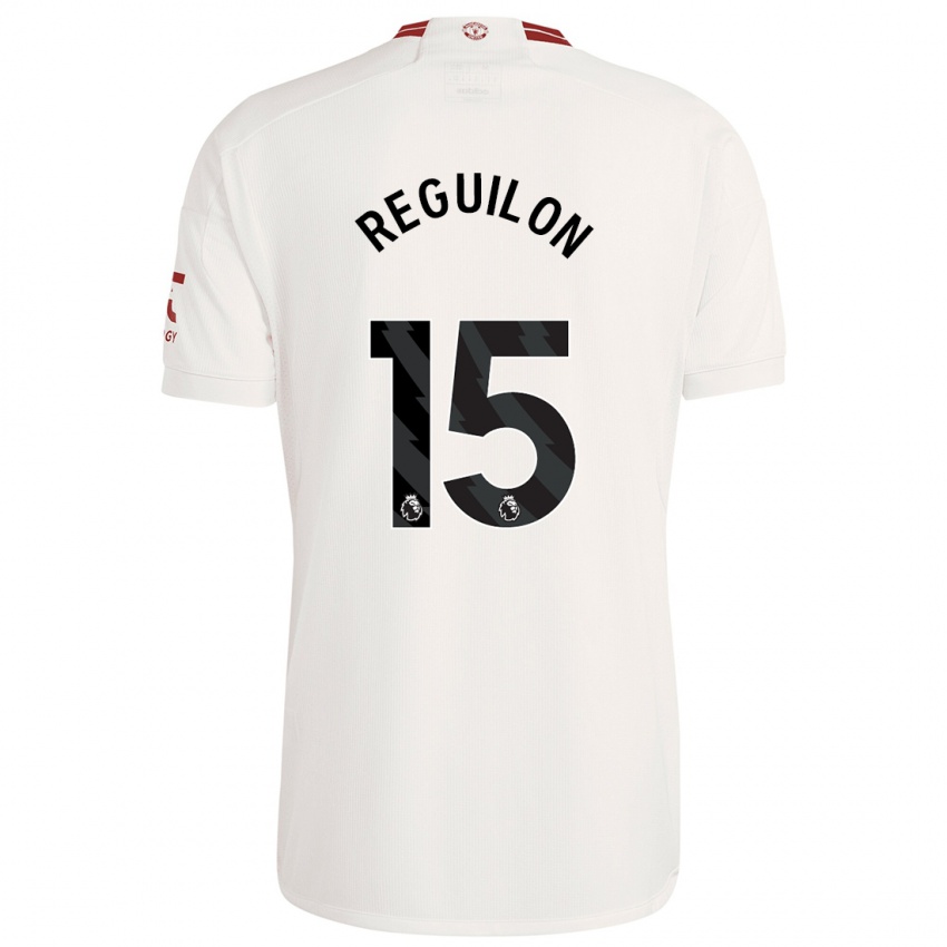 Mænd Sergio Reguilon #15 Hvid Tredje Sæt Spillertrøjer 2023/24 Trøje T-Shirt