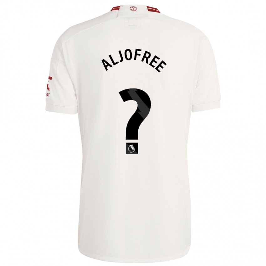Mænd Sonny Aljofree #0 Hvid Tredje Sæt Spillertrøjer 2023/24 Trøje T-Shirt