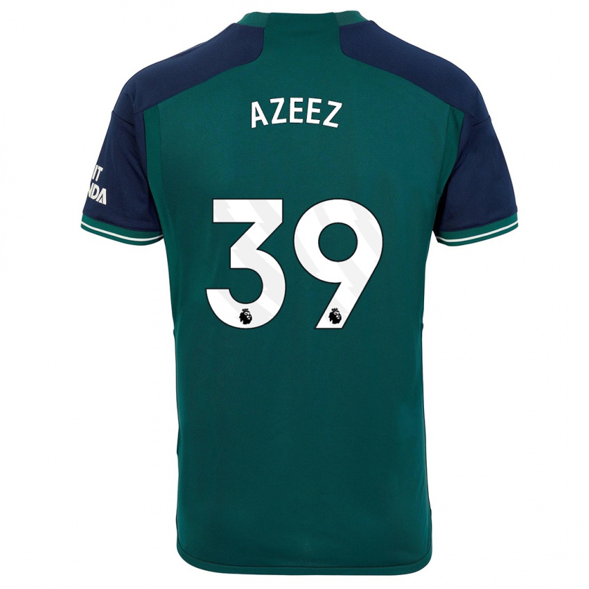 Mænd Miguel Azeez #39 Grøn Tredje Sæt Spillertrøjer 2023/24 Trøje T-Shirt