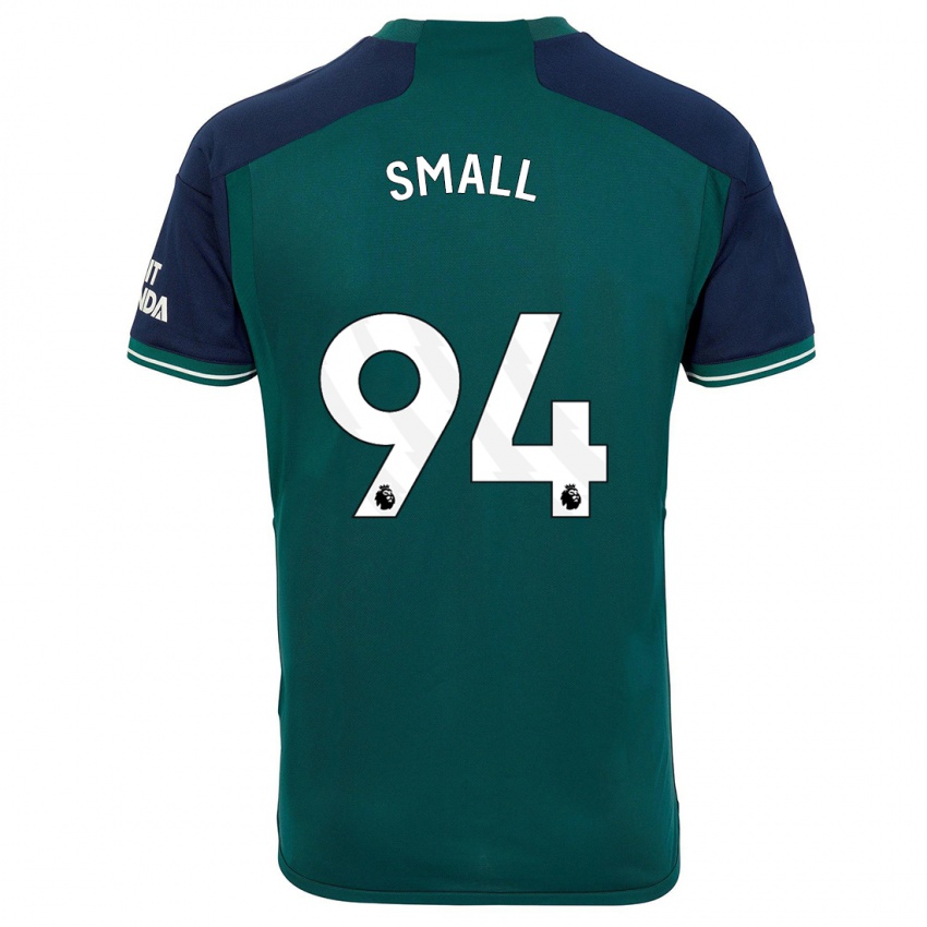 Mænd Coby Small #94 Grøn Tredje Sæt Spillertrøjer 2023/24 Trøje T-Shirt