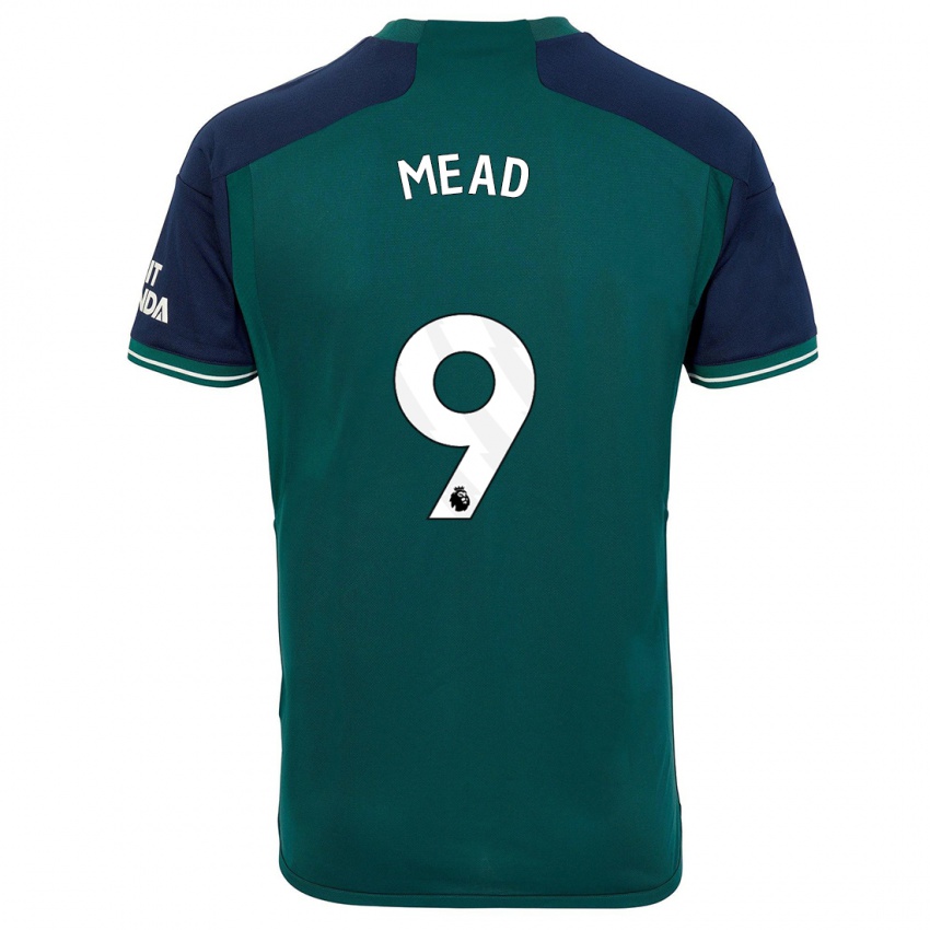 Mænd Beth Mead #9 Grøn Tredje Sæt Spillertrøjer 2023/24 Trøje T-Shirt