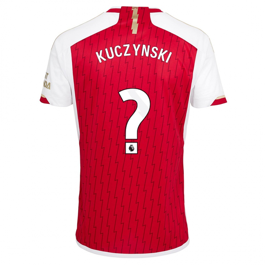 Kvinder Max Kuczynski #0 Rød Hjemmebane Spillertrøjer 2023/24 Trøje T-Shirt