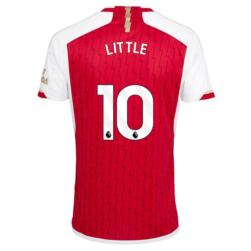 Kvinder Kim Little #10 Rød Hjemmebane Spillertrøjer 2023/24 Trøje T-Shirt