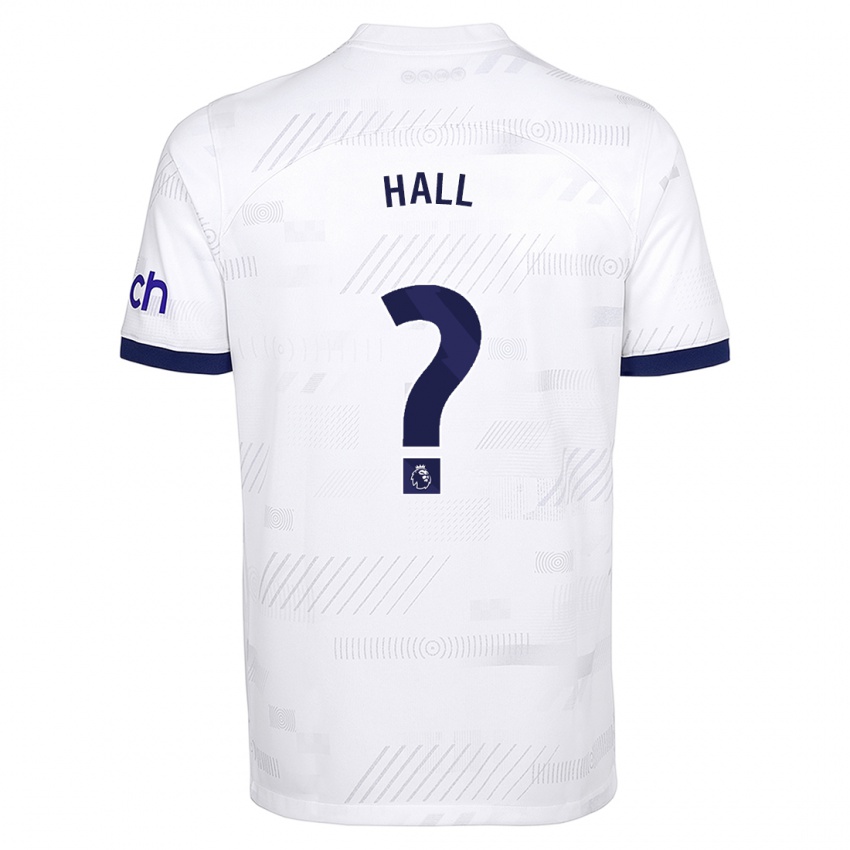 Kvinder Tyrese Hall #0 Hvid Hjemmebane Spillertrøjer 2023/24 Trøje T-Shirt