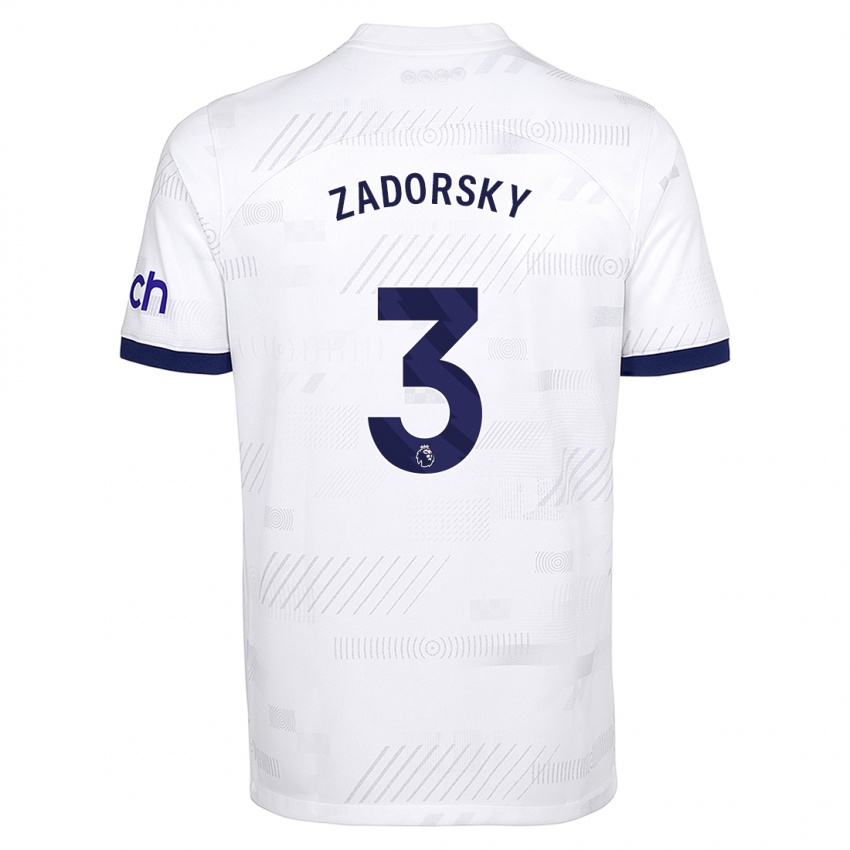 Kvinder Shelina Zadorsky #3 Hvid Hjemmebane Spillertrøjer 2023/24 Trøje T-Shirt