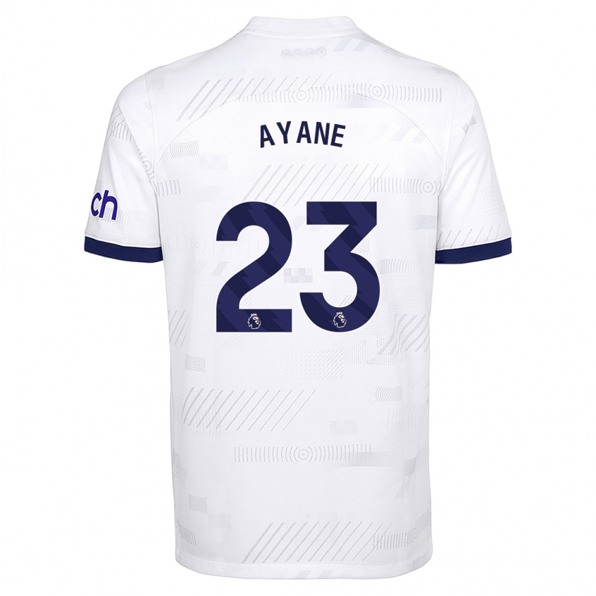 Kvinder Rosella Ayane #23 Hvid Hjemmebane Spillertrøjer 2023/24 Trøje T-Shirt