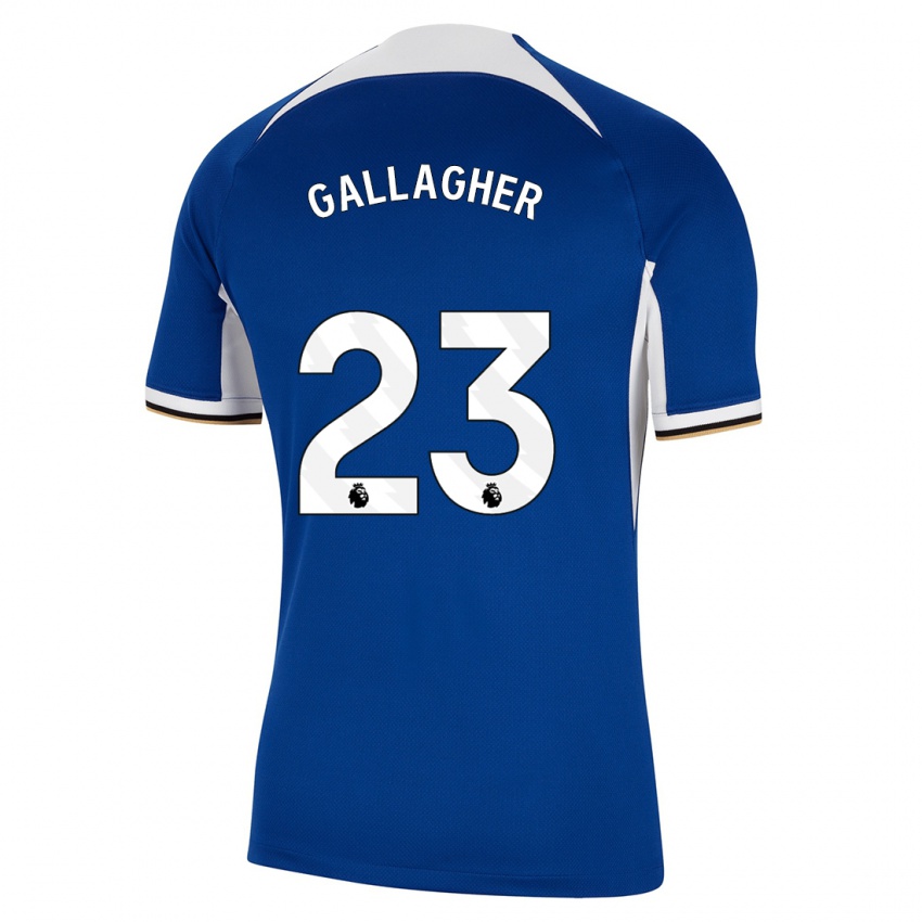 Kvinder Conor Gallagher #23 Blå Hjemmebane Spillertrøjer 2023/24 Trøje T-Shirt