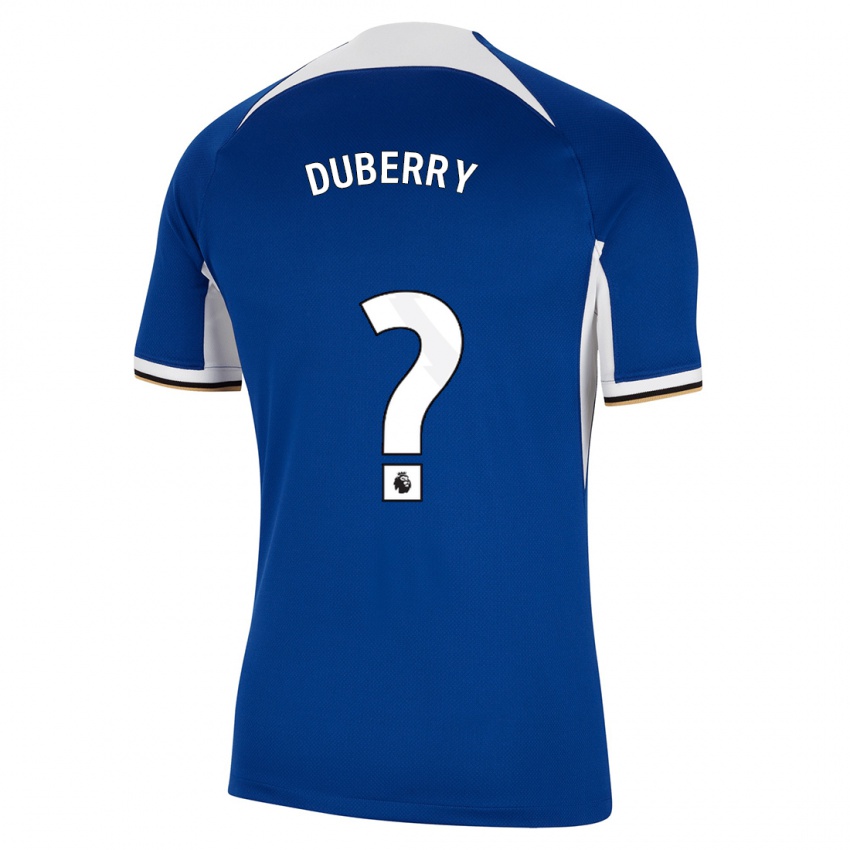 Kvinder Zain Silcott-Duberry #0 Blå Hjemmebane Spillertrøjer 2023/24 Trøje T-Shirt
