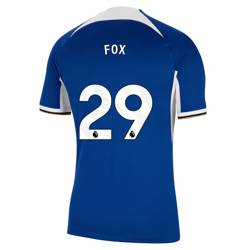 Kvinder Jorja Fox #29 Blå Hjemmebane Spillertrøjer 2023/24 Trøje T-Shirt