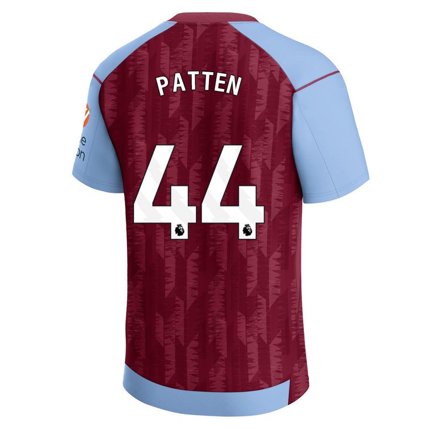 Kvinder Anna Patten #44 Klaret Blå Hjemmebane Spillertrøjer 2023/24 Trøje T-Shirt