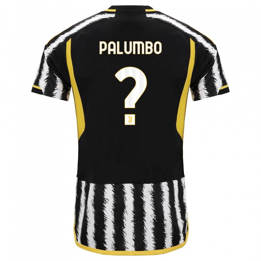 Kvinder Martin Palumbo #0 Sort Hvid Hjemmebane Spillertrøjer 2023/24 Trøje T-Shirt