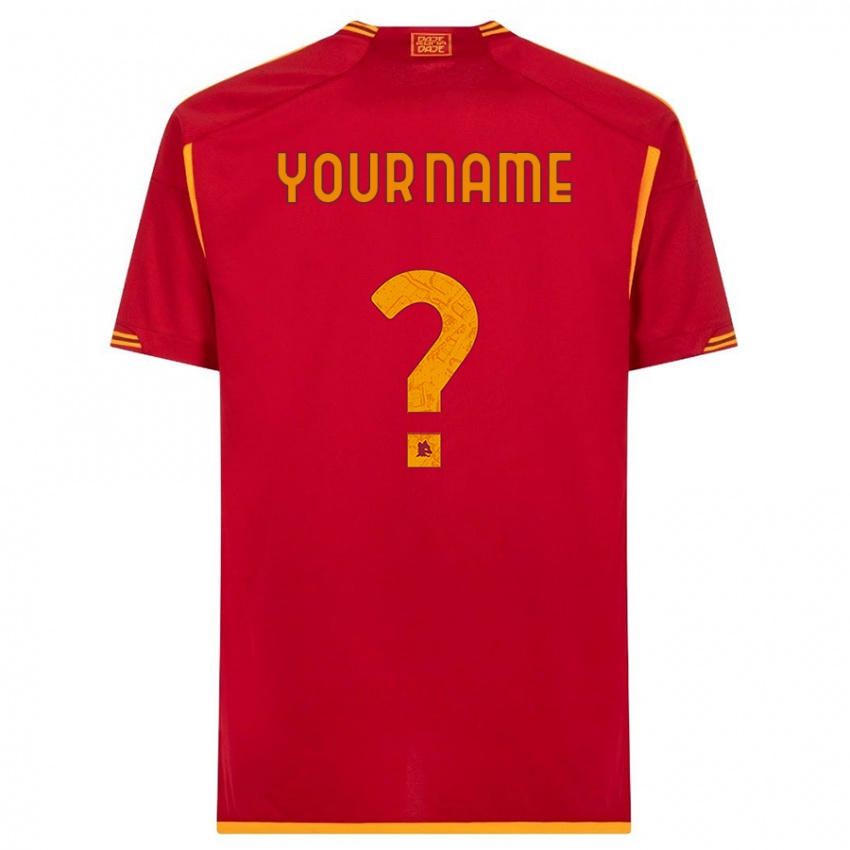 Kvinder Dit Navn #0 Rød Hjemmebane Spillertrøjer 2023/24 Trøje T-Shirt