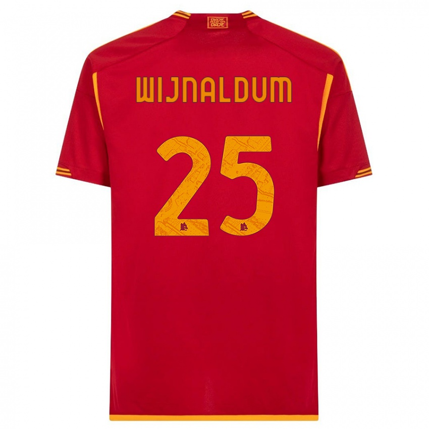 Kvinder Georginio Wijnaldum #25 Rød Hjemmebane Spillertrøjer 2023/24 Trøje T-Shirt