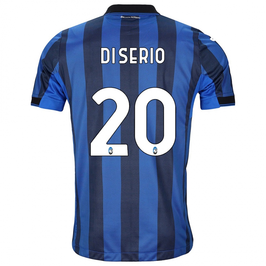 Kvinder Giuseppe Di Serio #20 Sort Blå Hjemmebane Spillertrøjer 2023/24 Trøje T-Shirt
