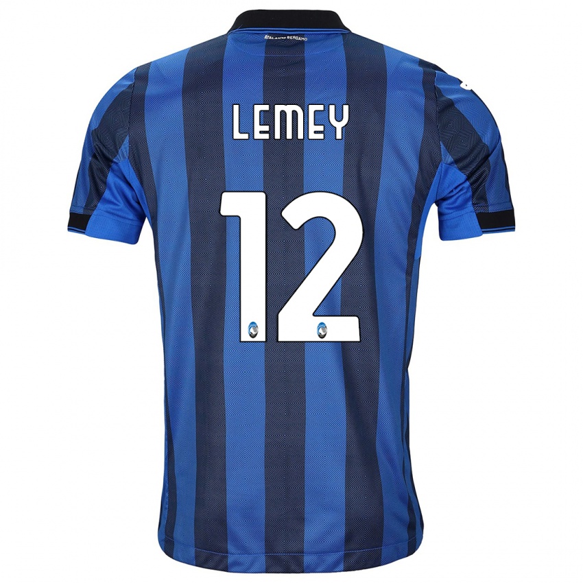 Kvinder Diede Lemey #12 Sort Blå Hjemmebane Spillertrøjer 2023/24 Trøje T-Shirt
