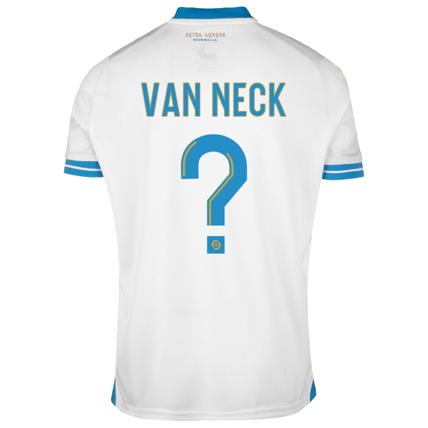 Kvinder Jelle Van Neck #0 Hvid Hjemmebane Spillertrøjer 2023/24 Trøje T-Shirt