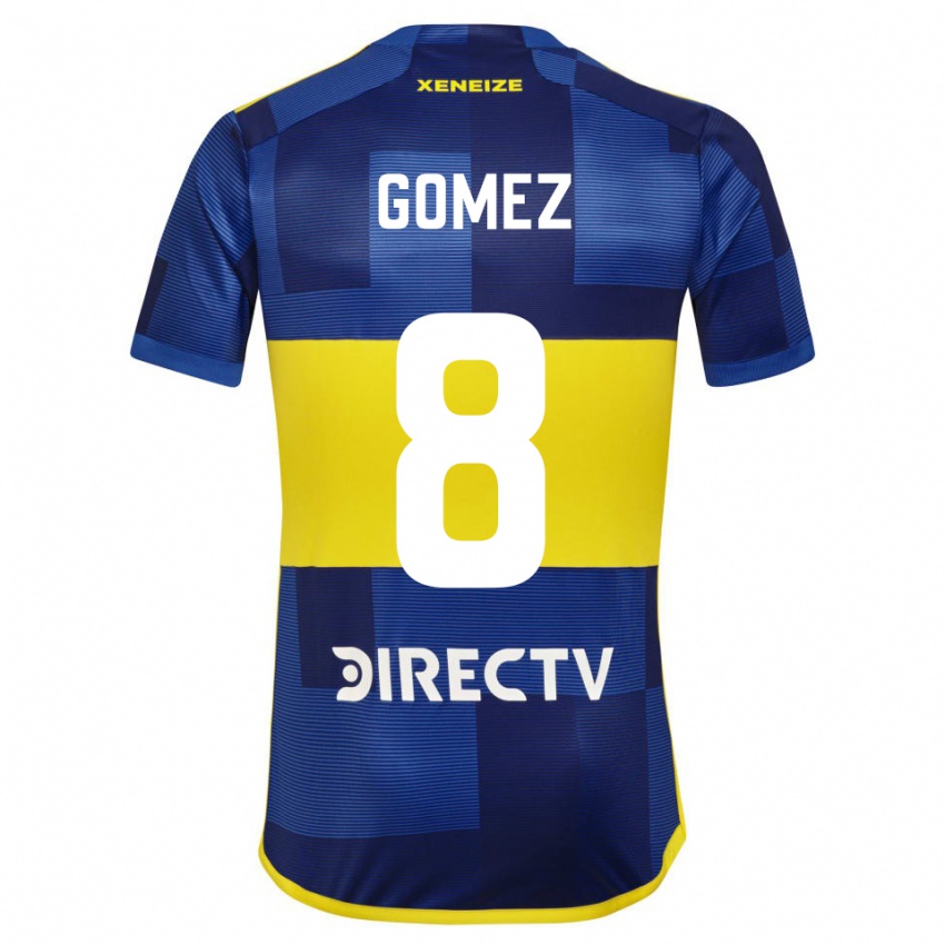 Kvinder Camila Gomez Ares #8 Mørkeblå Gul Hjemmebane Spillertrøjer 2023/24 Trøje T-Shirt