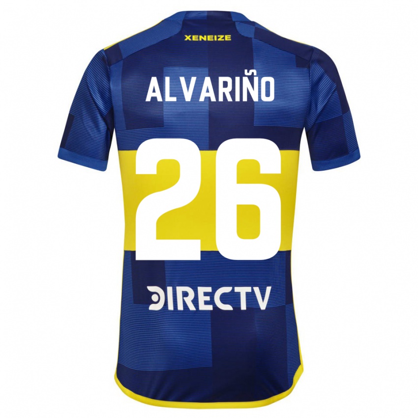 Kvinder Alexis Alvariño #26 Mørkeblå Gul Hjemmebane Spillertrøjer 2023/24 Trøje T-Shirt