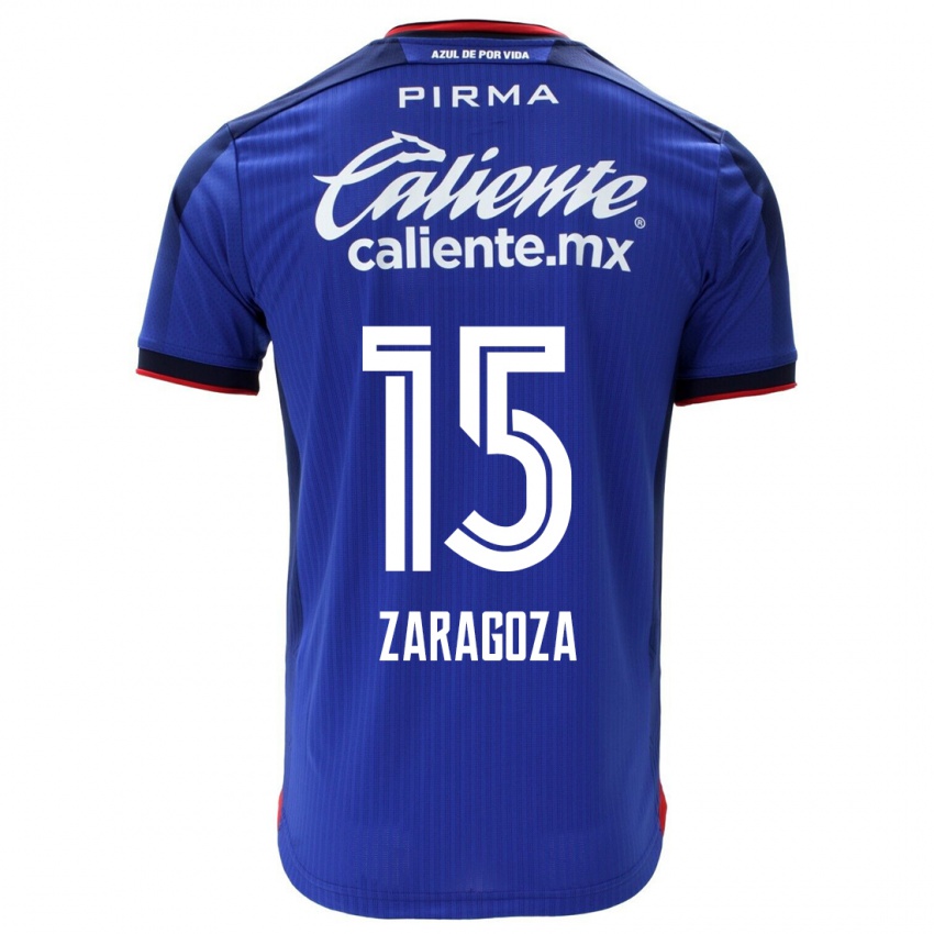 Kvinder Nancy Zaragoza #15 Blå Hjemmebane Spillertrøjer 2023/24 Trøje T-Shirt
