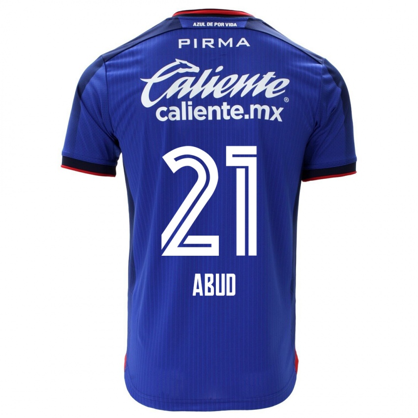 Kvinder Karime Abud #21 Blå Hjemmebane Spillertrøjer 2023/24 Trøje T-Shirt